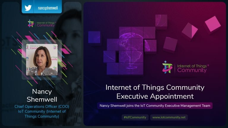IoT Community Nancy Shemwell Appointed COO