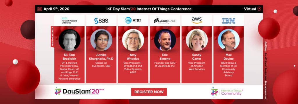 IoT Community announcement: The IoT Community announces its exclusive agenda for the IoT Day Slam…