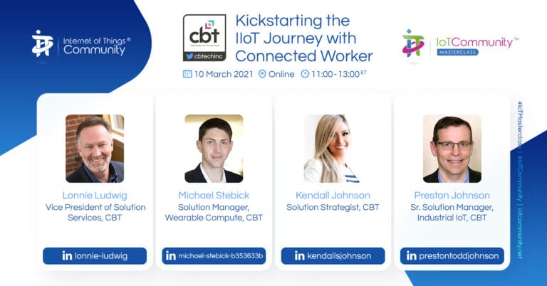 IoT Masterclass: Kickstarting the IIoT Journey with Connected Worker