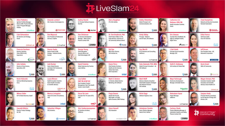 The IoT Community Announces its Exclusive Agenda for the IoT Slam Live 2024 Conference in Cary, North Carolina, USA and Online hosted at the SAS Global Headquarters