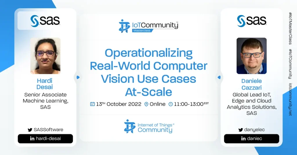 Operationalizing computer vision use cases at scale