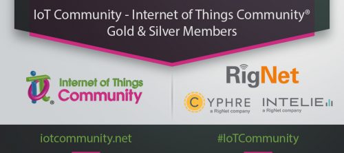 RigNet, Cyphre and Intelie IoT Community corporate member announcement