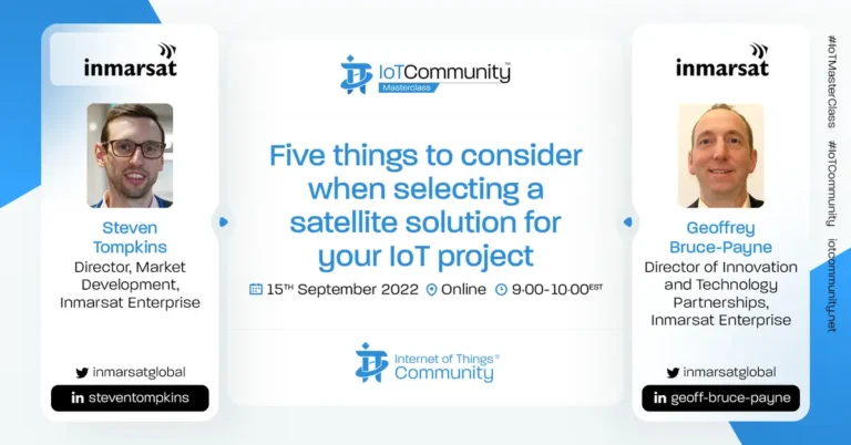 Selecting a satellite solution for an IoT project